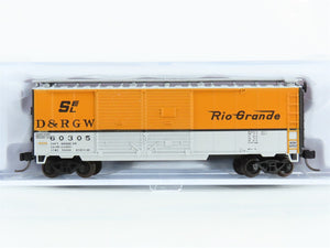 N Scale Atlas 50006193 D&RGW Rio Grande 40' Double Door Boxcar #60305