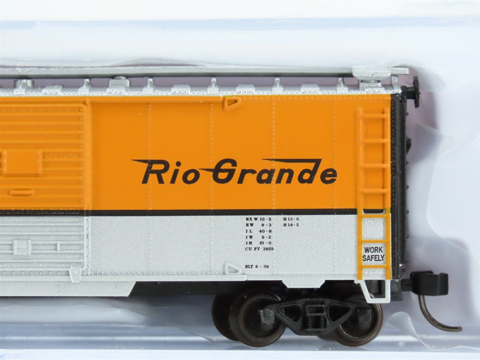 N Scale Atlas 50006193 D&RGW Rio Grande 40' Double Door Boxcar #60305