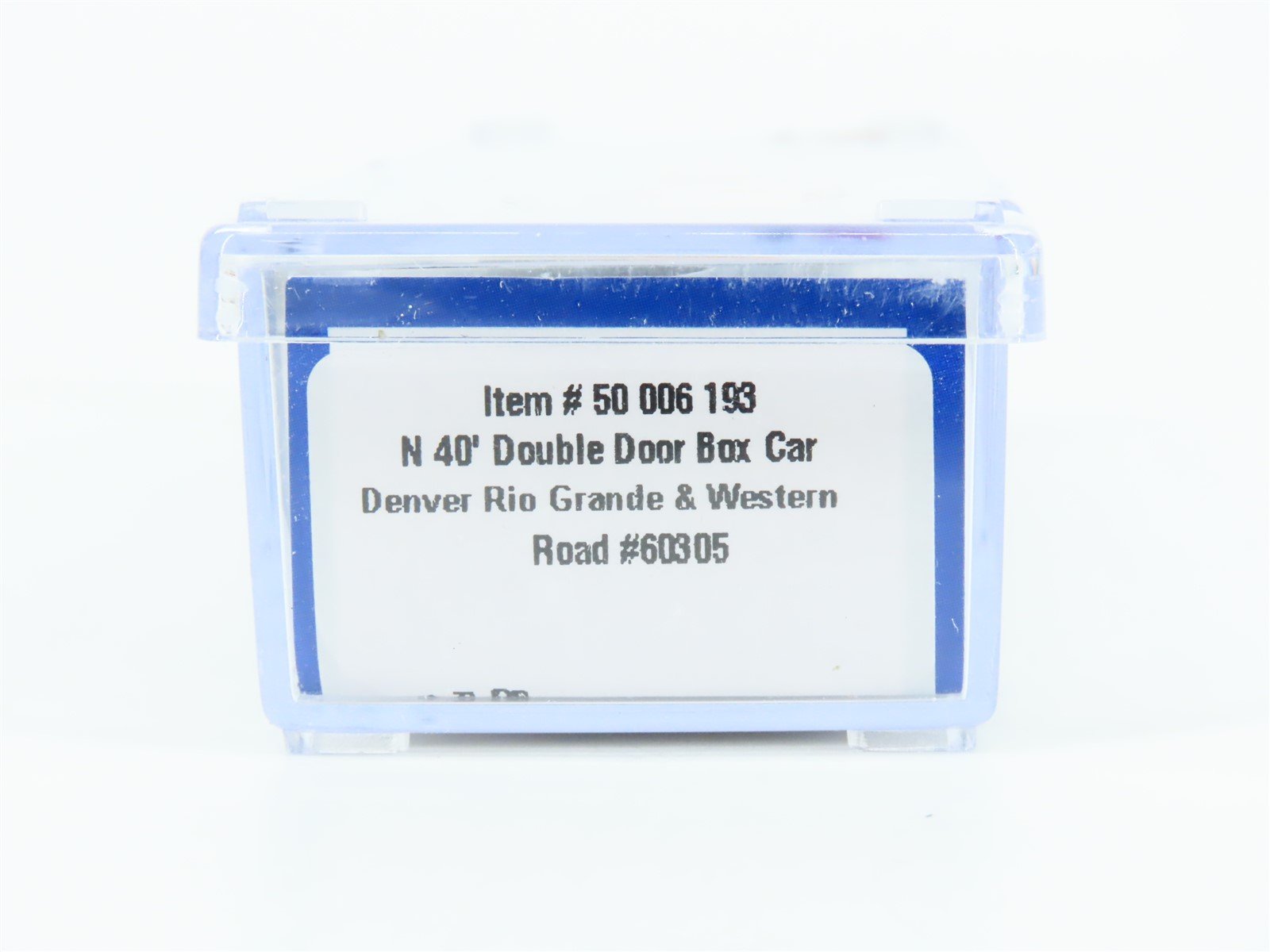 N Scale Atlas 50006193 D&RGW Rio Grande 40' Double Door Boxcar #60305
