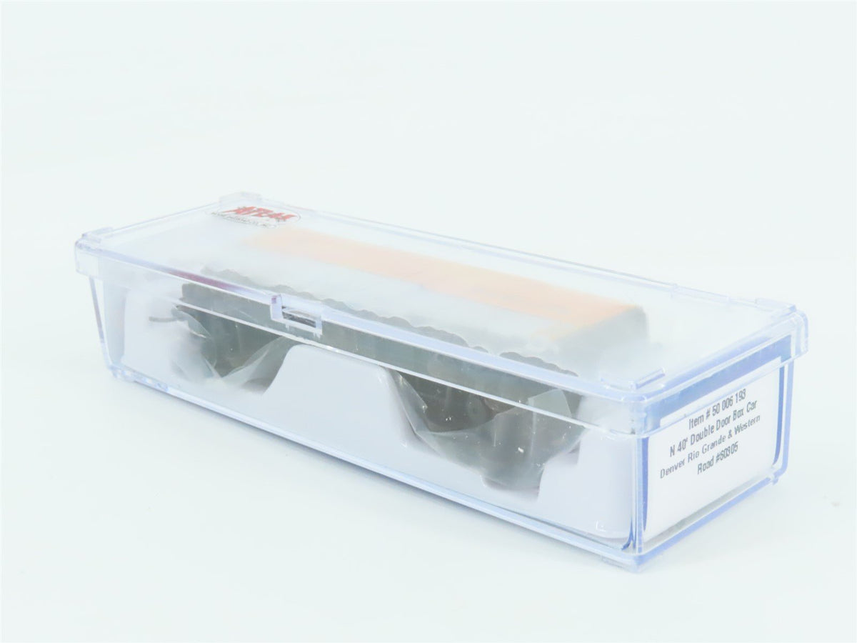N Scale Atlas 50006193 D&amp;RGW Rio Grande 40&#39; Double Door Boxcar #60305