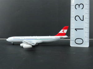1:400 Scale Dragon Wings 55004 Die-Cast Austrian Airbus A340-212 Aircraft DE-LAG