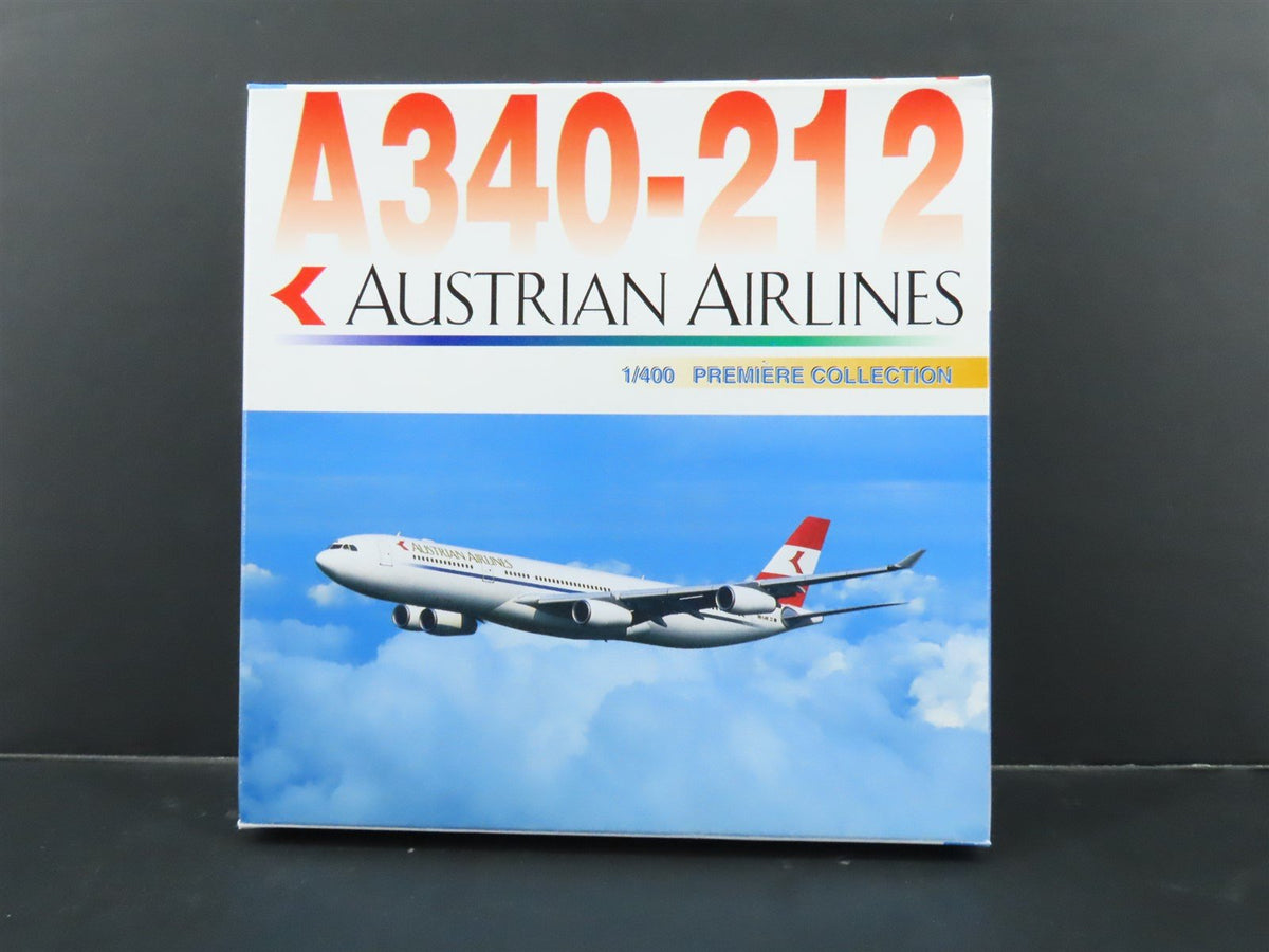 1:400 Scale Dragon Wings 55004 Die-Cast Austrian Airbus A340-212 Aircraft DE-LAG