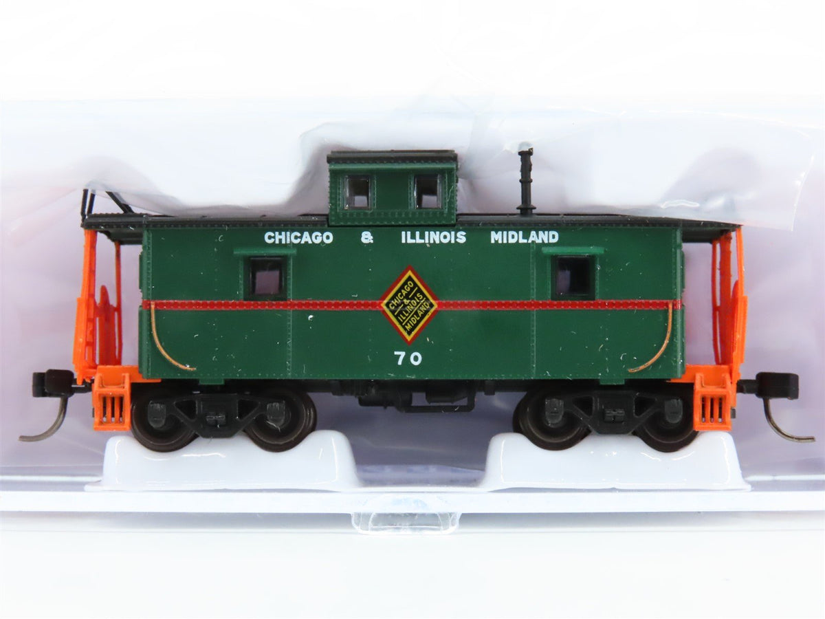 N Scale Atlas 50006031 C&amp;IM Chicago &amp; Illinois Midland Center Cupola Caboose #70