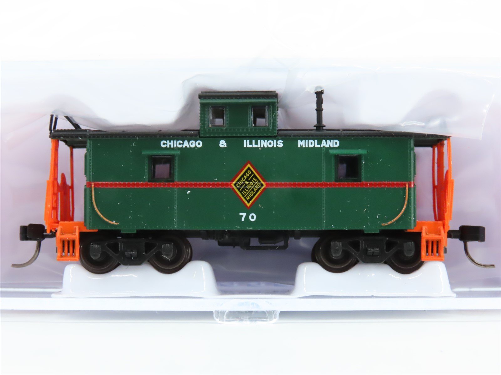 N Scale Atlas 50006031 C&IM Chicago & Illinois Midland Center Cupola Caboose #70