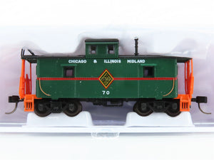 N Scale Atlas 50006031 C&IM Chicago & Illinois Midland Center Cupola Caboose #70