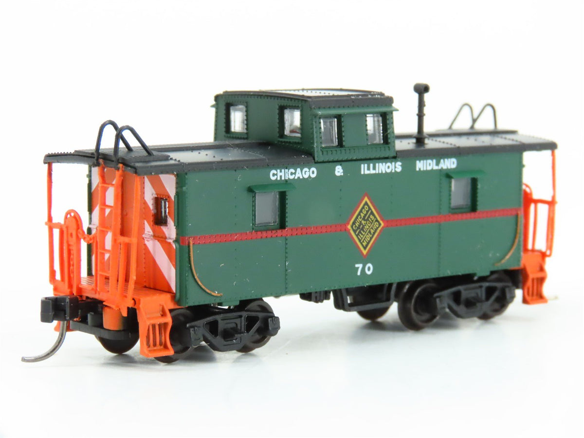 N Scale Atlas 50006031 C&amp;IM Chicago &amp; Illinois Midland Center Cupola Caboose #70