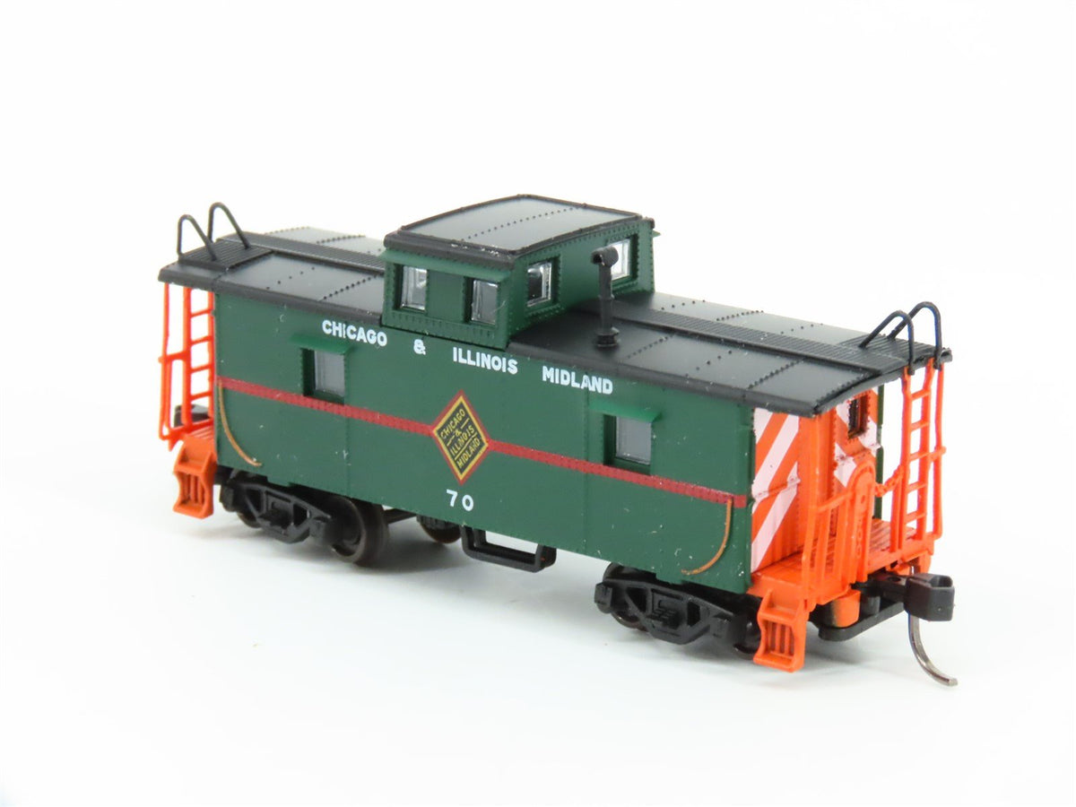 N Scale Atlas 50006031 C&amp;IM Chicago &amp; Illinois Midland Center Cupola Caboose #70