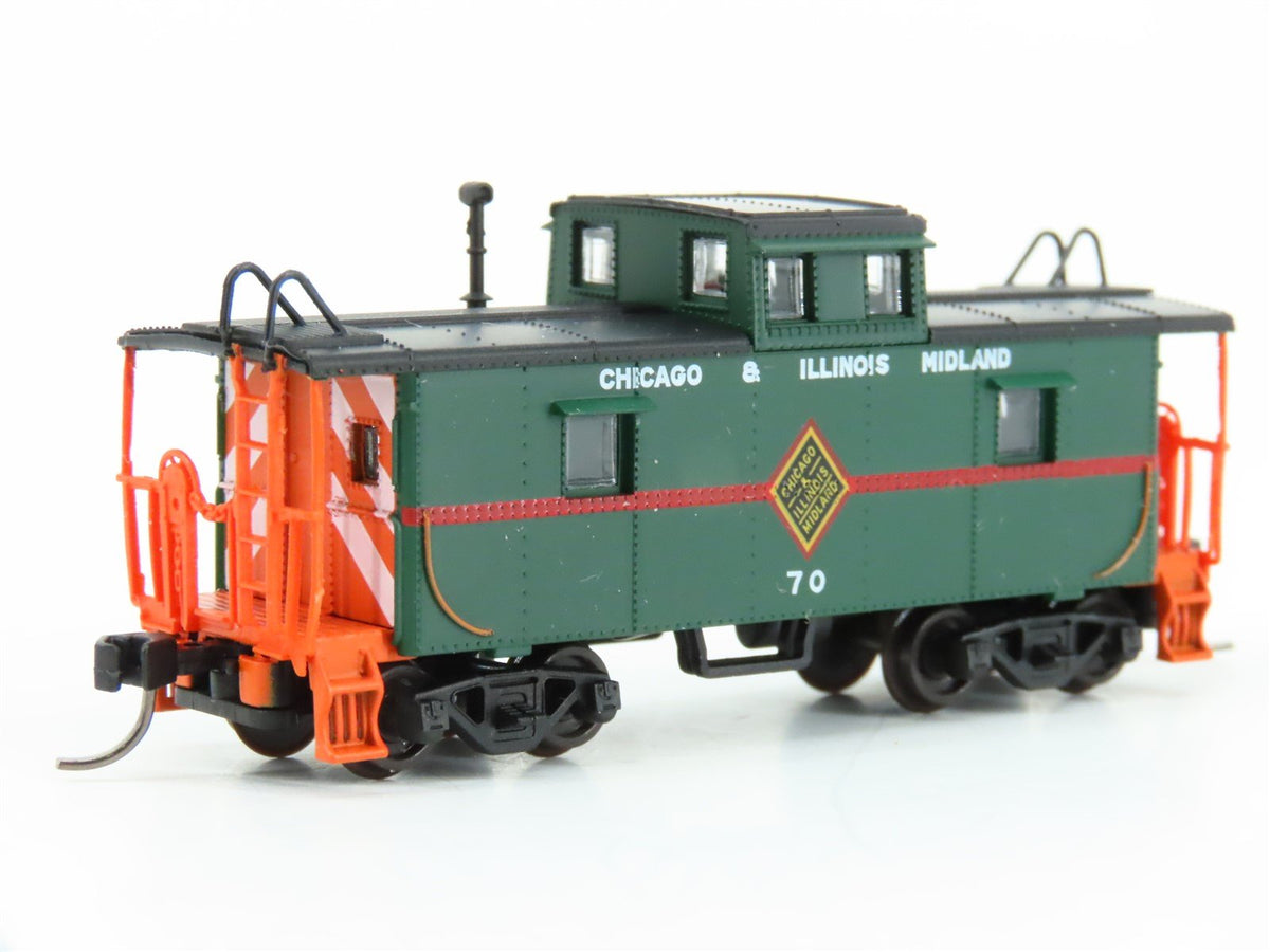 N Scale Atlas 50006031 C&amp;IM Chicago &amp; Illinois Midland Center Cupola Caboose #70