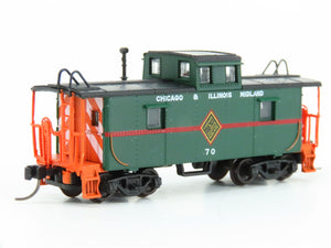 N Scale Atlas 50006031 C&IM Chicago & Illinois Midland Center Cupola Caboose #70