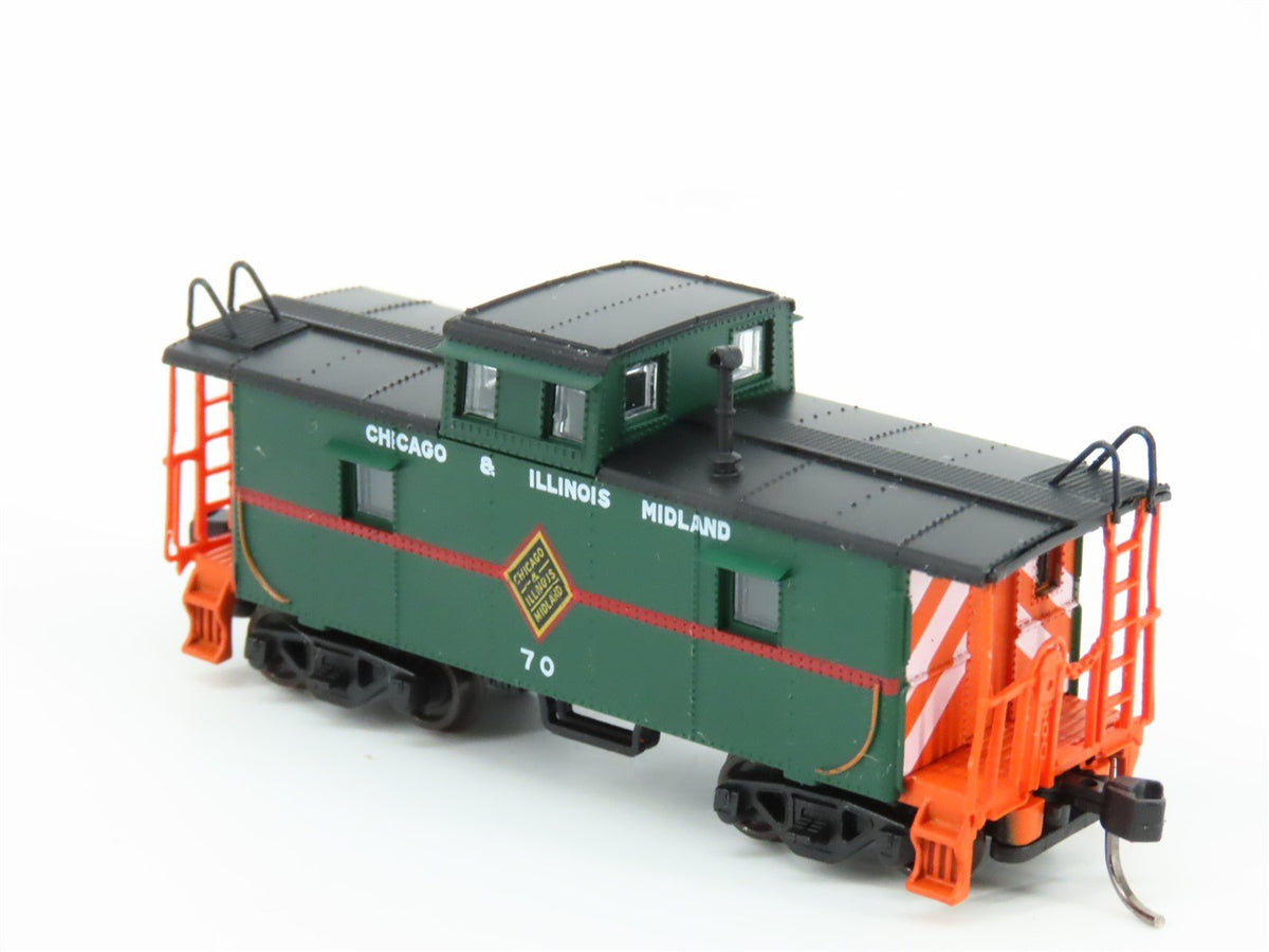 N Scale Atlas 50006031 C&amp;IM Chicago &amp; Illinois Midland Center Cupola Caboose #70