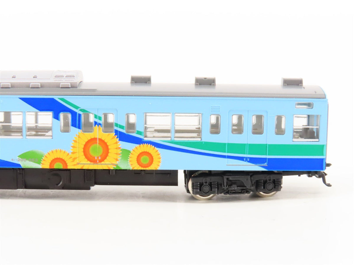 N Roundhouse/KATO 10-912 JR Japan Railways 201 Series &quot;Shikisai&quot; EMU 4-Car Set