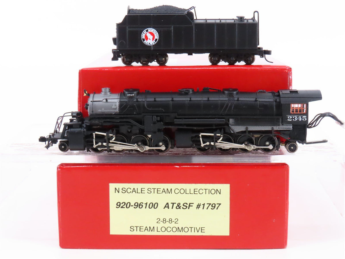 N Proto 2000 Heritage 920-96100 GN 2-8-8-2 Steam #2345 - DCC Ready - Custom