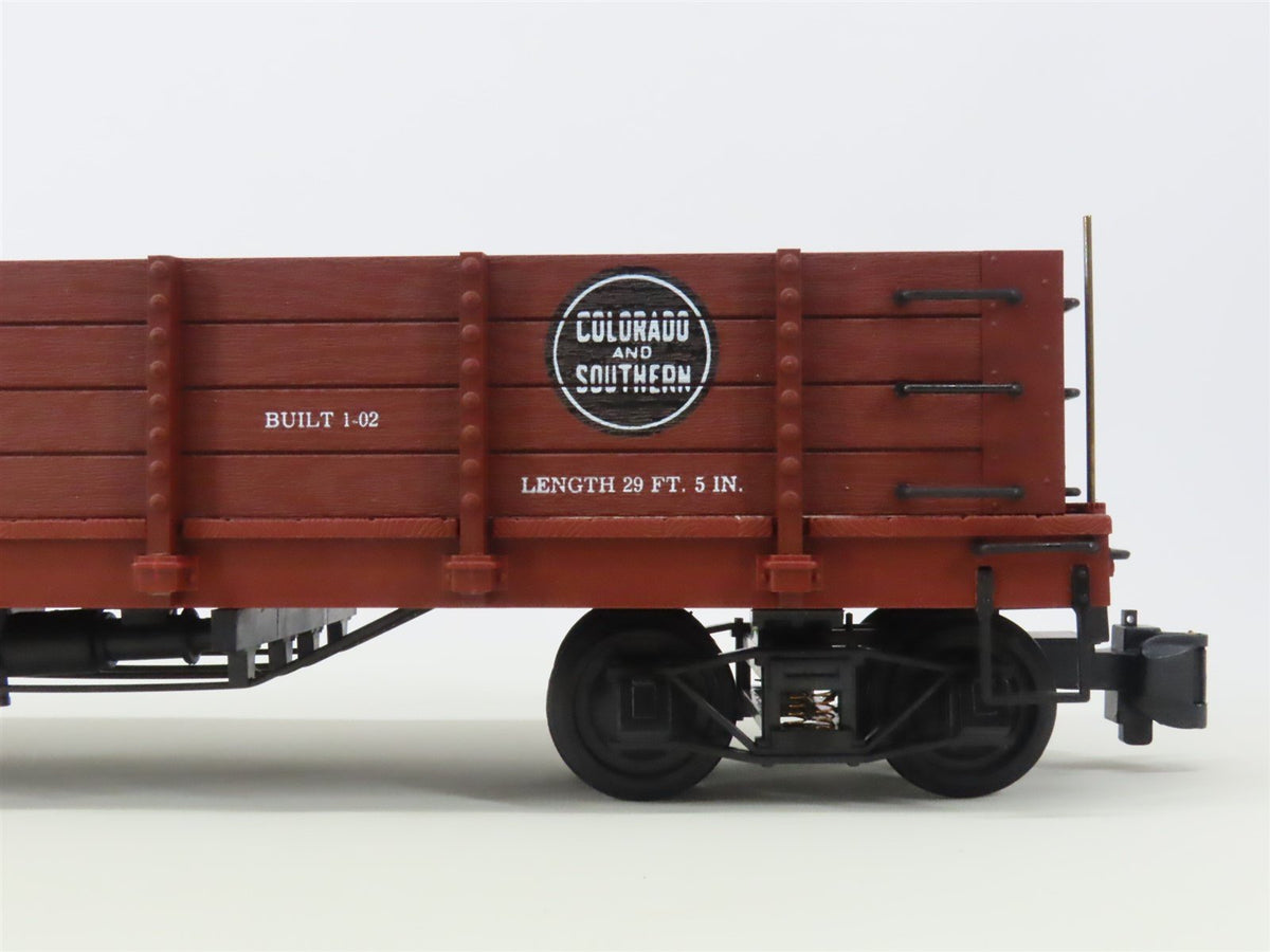 G Scale Delton Locomotive Works C&amp;S Colorado &amp; Southern Railroad Gondola #4401