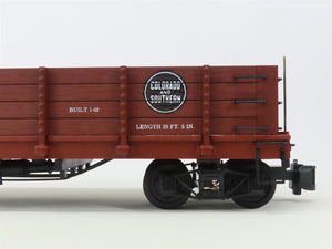 G Scale Delton Locomotive Works C&S Colorado & Southern Railroad Gondola #4401