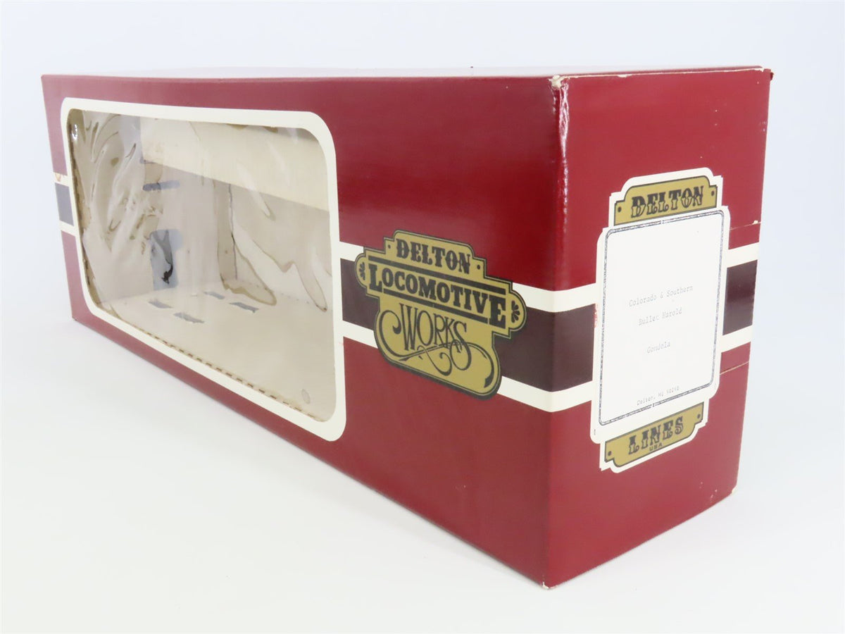 G Scale Delton Locomotive Works C&amp;S Colorado &amp; Southern Railroad Gondola #4401