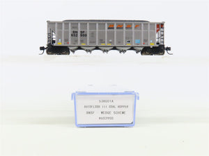 N Rapido 538001A BNSF Railway Autoflood 5-Bay Hopper Car #652900 w/Coal Load