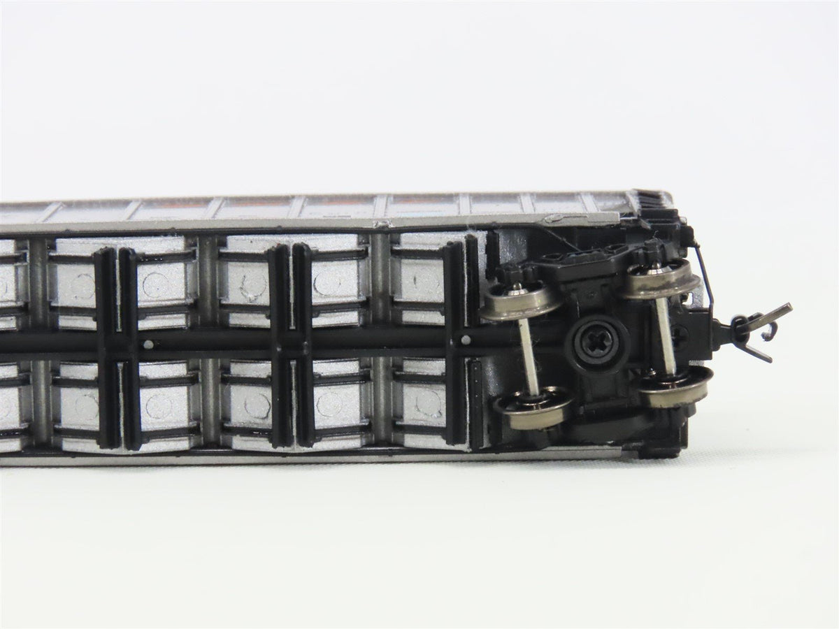 N Rapido 538003A BNSF Railway Autoflood 5-Bay Hopper Car #653077 w/Coal Load