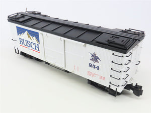 G Scale Delton Locomotive Works 4255A4 Busch Beer Single Door Box Car #254