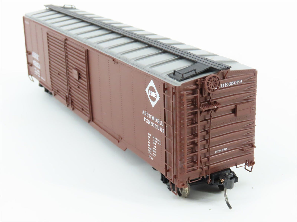 HO Scale PROTO 2000 ERIE Railroad 50&#39; Automobile Box Car #65073