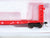 N Scale Atlas #50005794 CB&Q Burlington 48' GSI Bulkhead Flat Car #95257