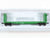 N Scale Atlas #50005791 BN Burlington Northern 48' GSI Bulkhead Flat Car #621094