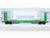 N Scale Atlas #50005790 BN Burlington Northern 48' GSI Bulkhead Flat Car #621066
