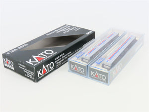 N Scale KATO 106-3512 Amtrak Smoothside Baggage Phase I Passenger 2-Car Set C