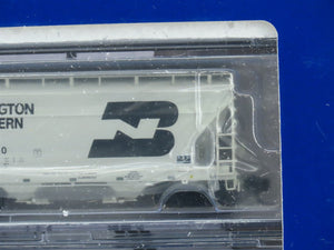 N Athearn ATHGN24688 BN Burlington Northern 2 Bay Hopper 3 Car Set - SEALED
