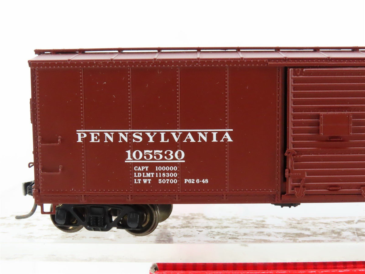 HO Scale Atlas 6426-1 PRR Pennsylvania Railroad Single Door Box Car #105530