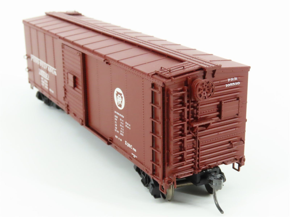 HO Scale Atlas 6426-1 PRR Pennsylvania Railroad Single Door Box Car #105530