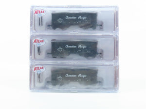 N Atlas 50006124 CP Canadian Pacific 2 Bay Offset Hopper w/load 3 Car Set SEALED