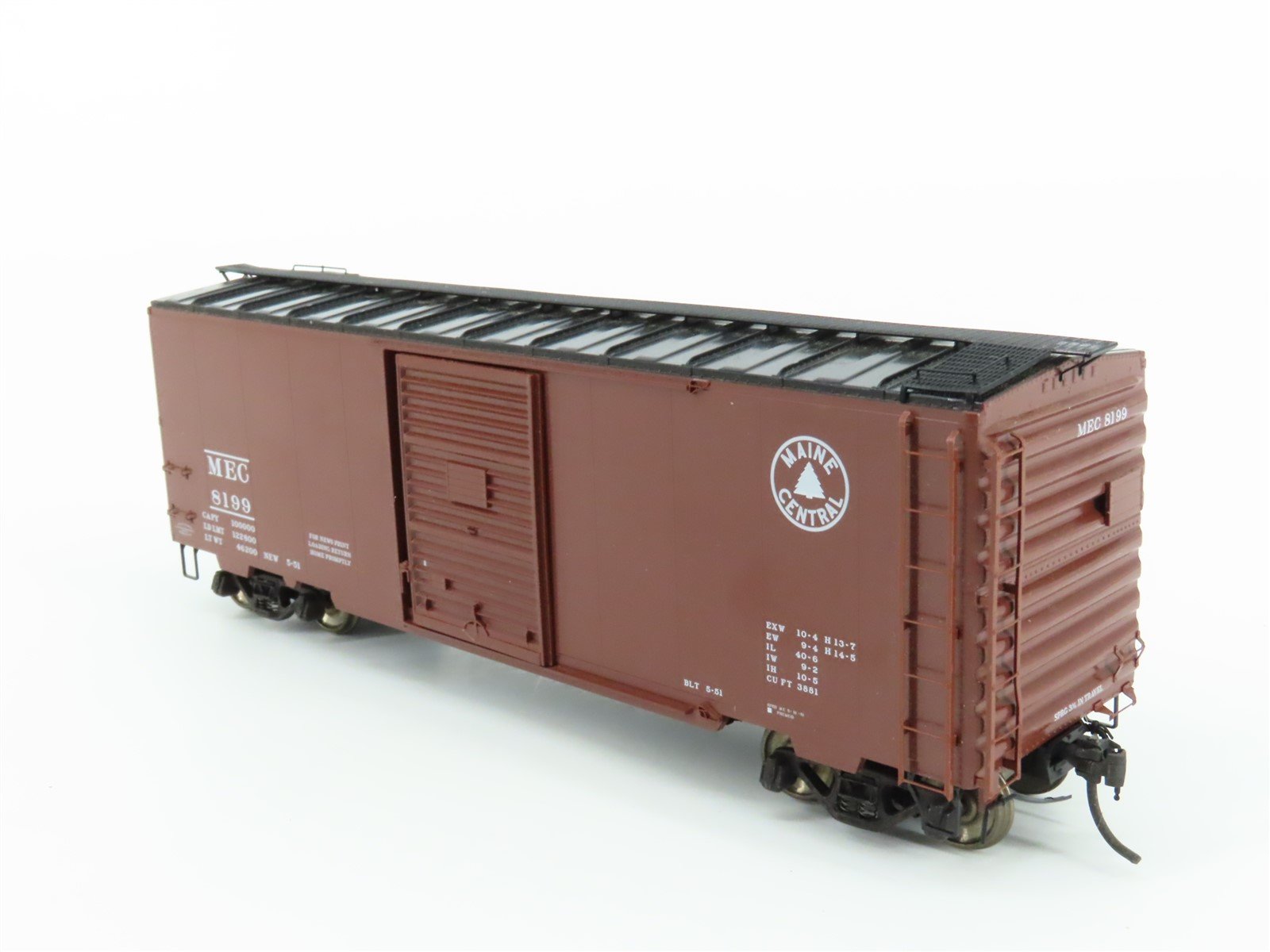 HO Scale Kadee 4805 MEC Maine Central 40' Boxcar #8199