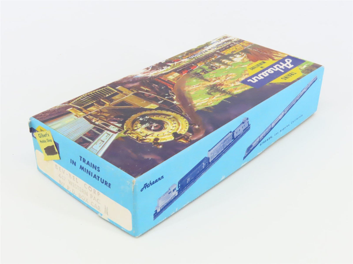HO Scale Athearn/Bev-Bel 447 WP Western Pacific 50&#39; Boxcar #61105 Kit