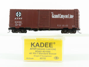 HO Scale Kadee 4018 ATSF Santa Fe Grand Canyon 40' PS-1 Standard Boxcar #31698