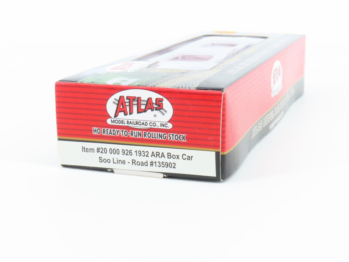 HO Scale Atlas 20000926 SOO Line Single Door Box Car #135902 - Sealed