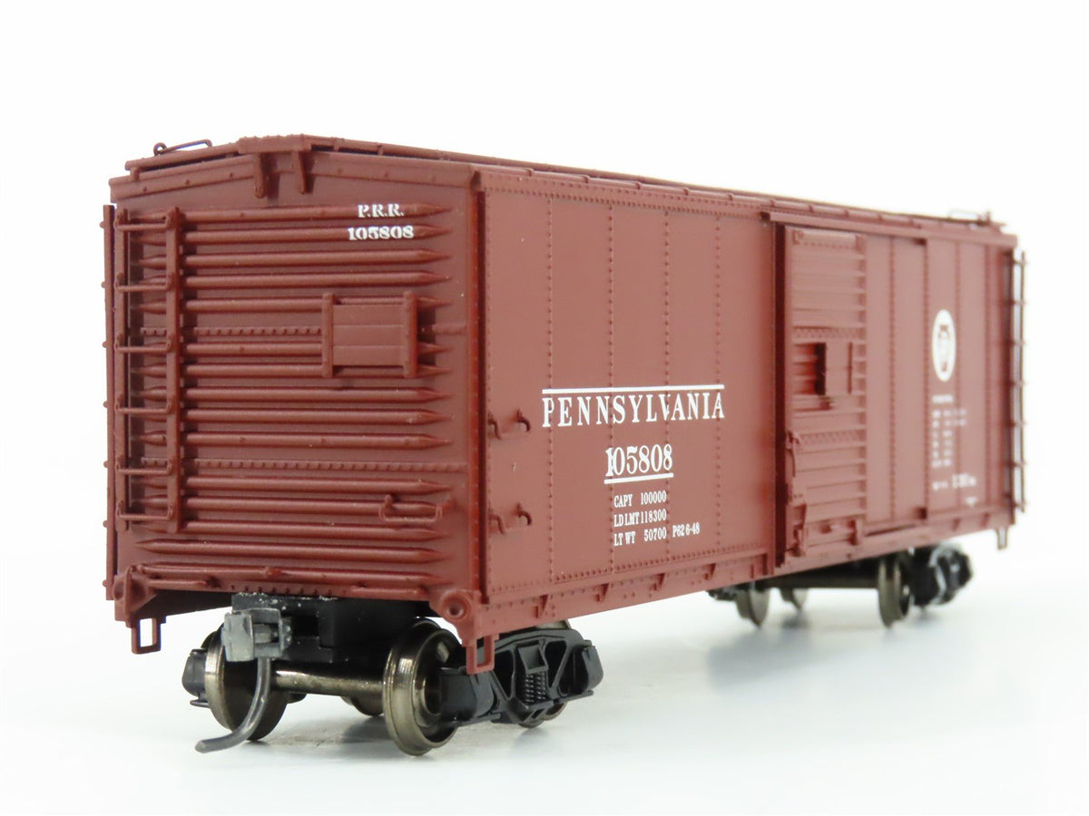 HO Scale Atlas 6426-2 PRR Pennsylvania Railroad Single Door Box Car #105808