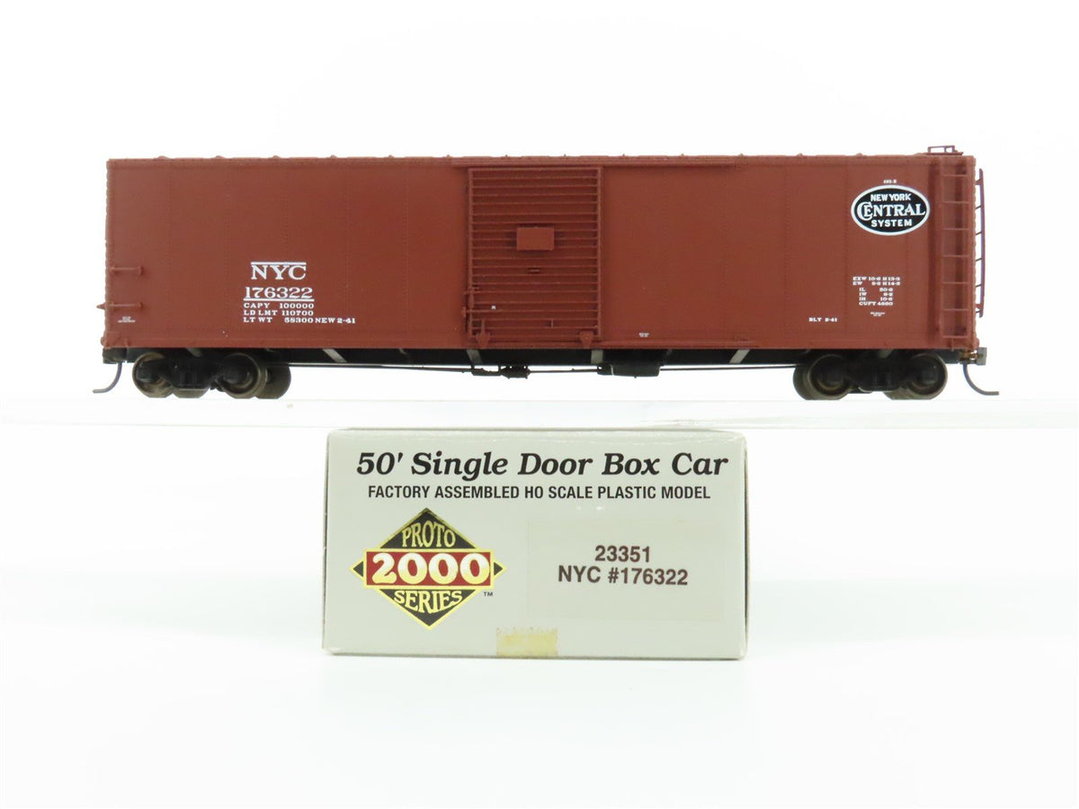 HO Scale Proto 2000 #23351 NYC New York Central 50&#39; Single Door Boxcar #176322