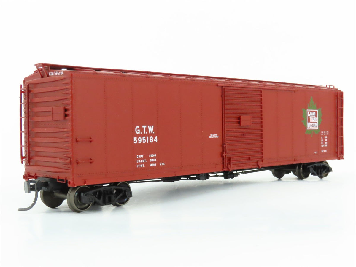HO Scale Proto 2000 #23349 GTW Grand Trunk Western 50&#39; Single Door Boxcar 595184