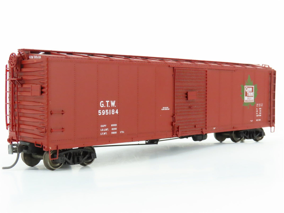 HO Scale Proto 2000 #23349 GTW Grand Trunk Western 50&#39; Single Door Boxcar 595184