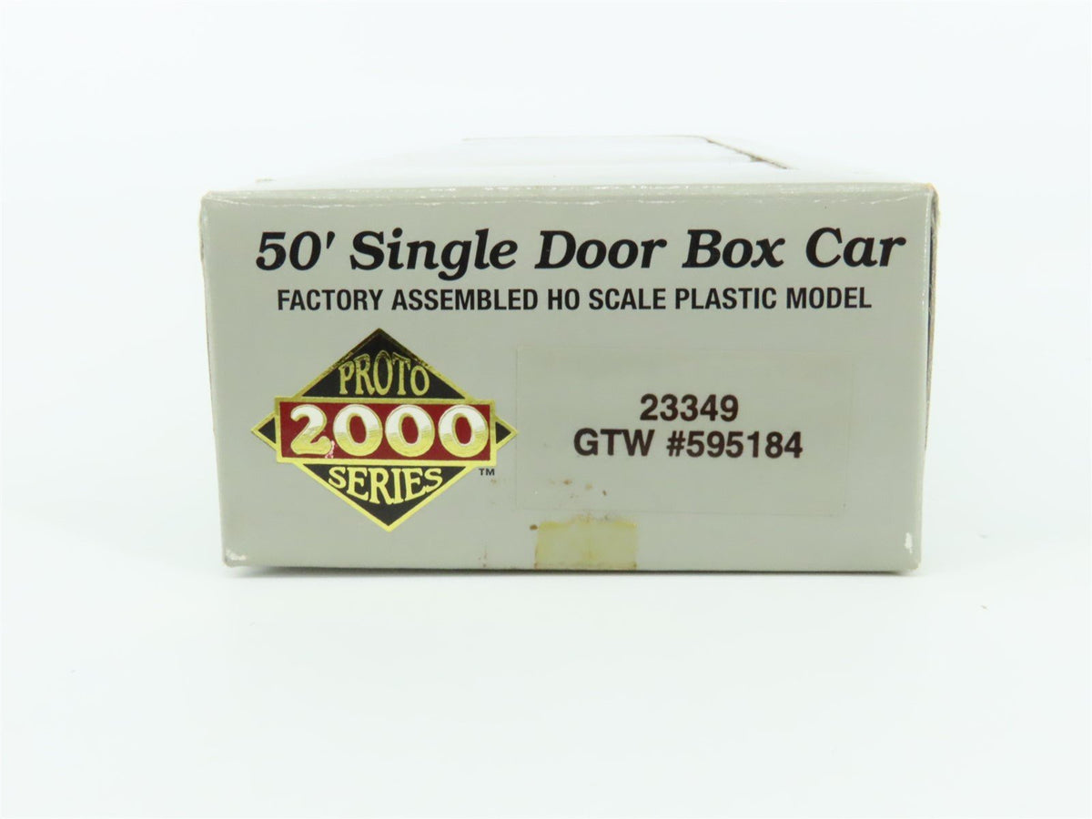 HO Scale Proto 2000 #23349 GTW Grand Trunk Western 50&#39; Single Door Boxcar 595184