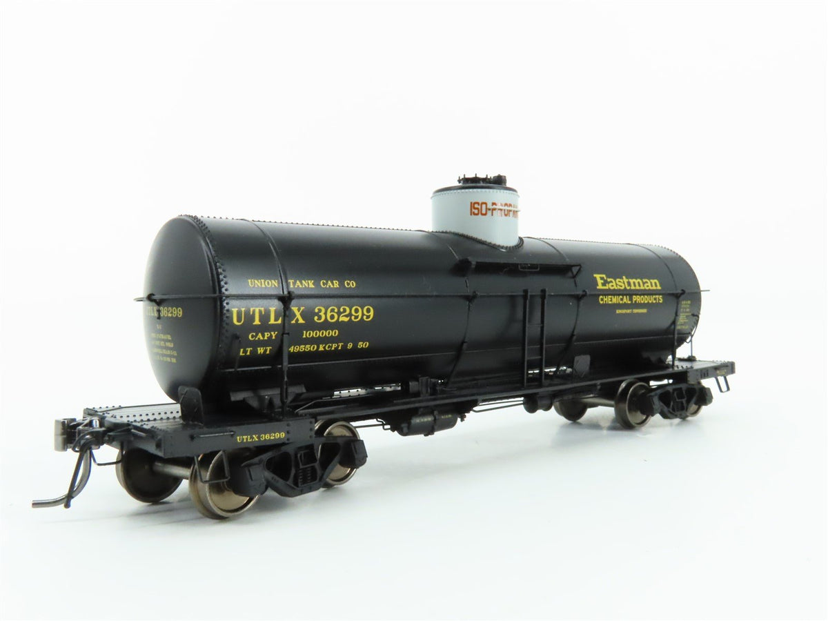 HO Scale Rapido 159010A UTLX Eastman Chemical Single Dome Tank Car #36299