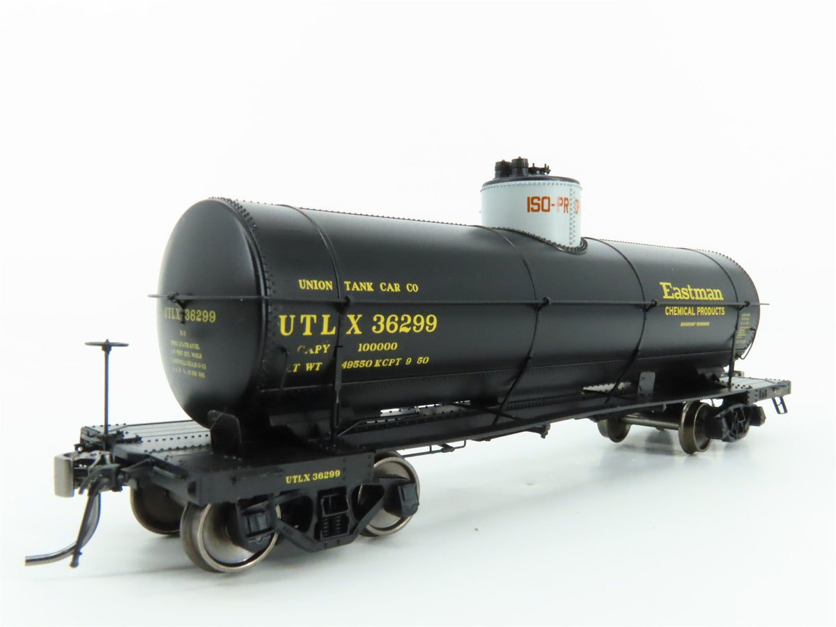HO Scale Rapido 159010A UTLX Eastman Chemical Single Dome Tank Car #36299