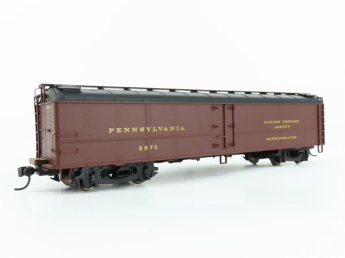 HO Scale Walthers Proto #92017224 PRR Pennsylvania 50&#39; Express Reefer #2670
