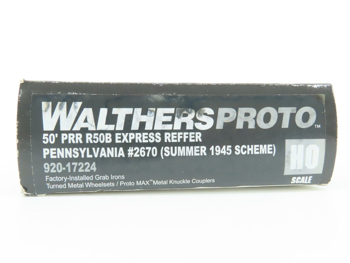 HO Scale Walthers Proto #92017224 PRR Pennsylvania 50&#39; Express Reefer #2670