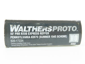 HO Scale Walthers Proto #92017224 PRR Pennsylvania 50' Express Reefer #2670