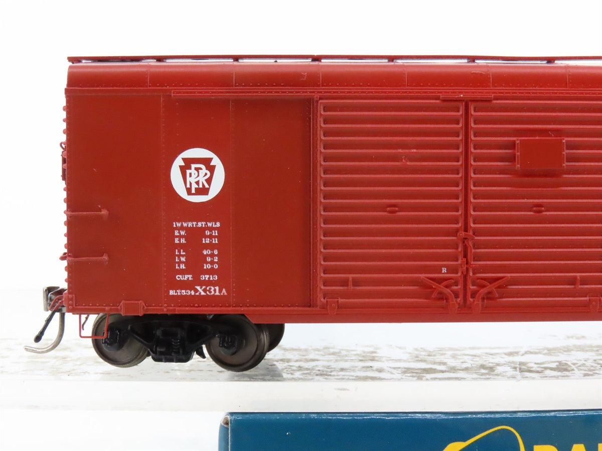 HO Scale Rapido 123008-2 PRR Pennsylvania Keystone Double Door Box Car #69172
