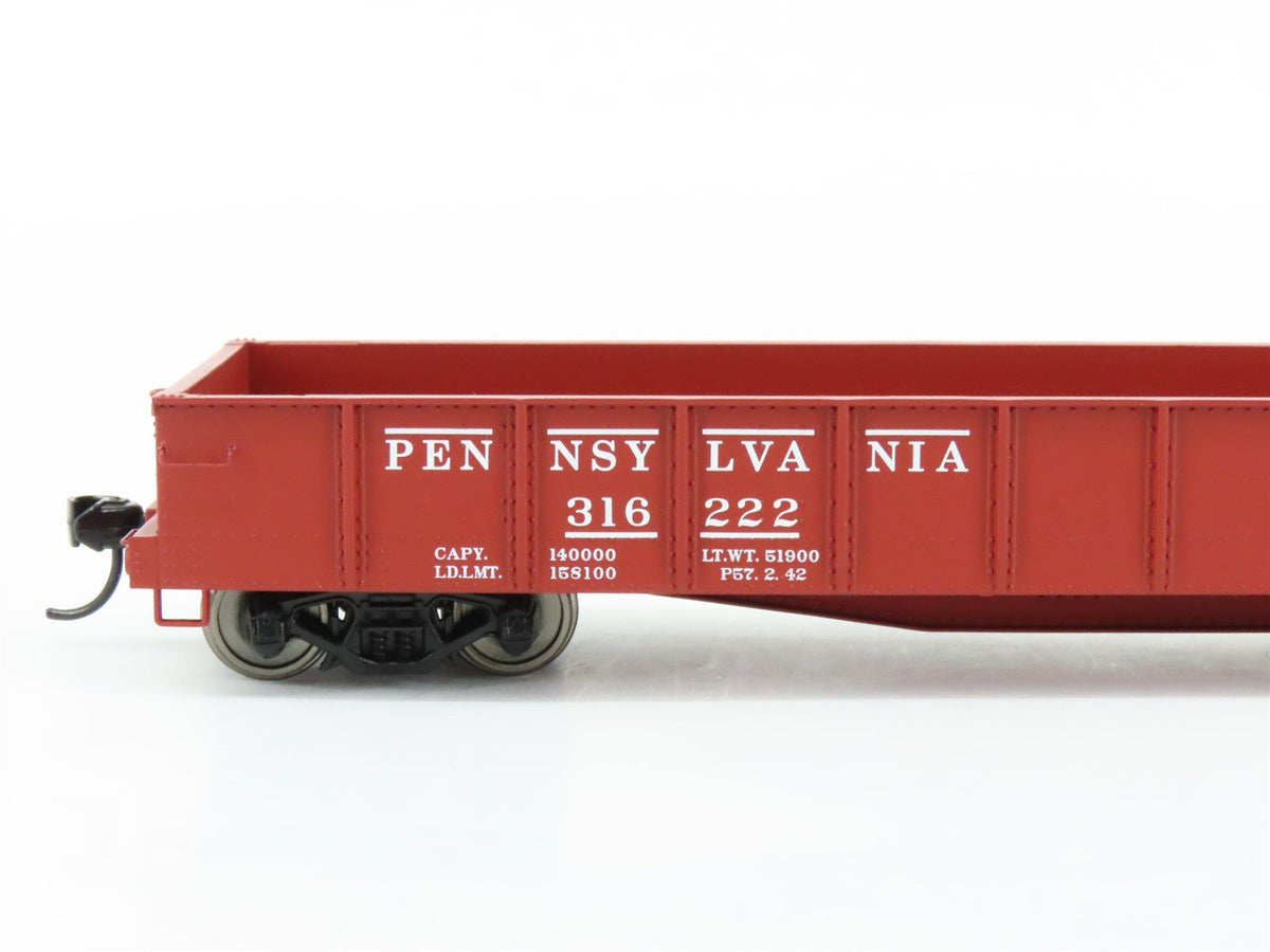 HO Scale Walthers Platinum #932-42358 PRR Pennsylvania 46&#39; USRA Gondola #316222
