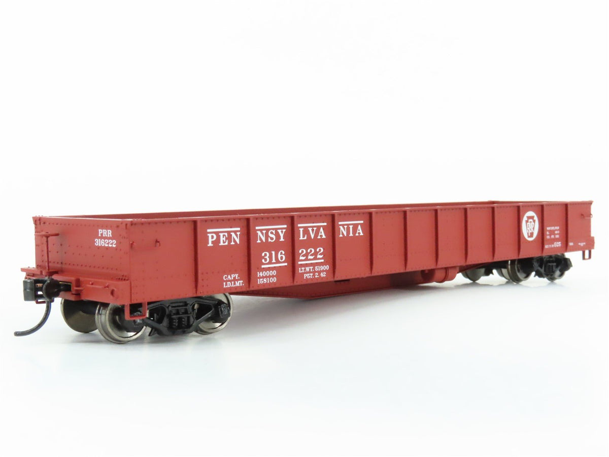 HO Scale Walthers Platinum #932-42358 PRR Pennsylvania 46&#39; USRA Gondola #316222