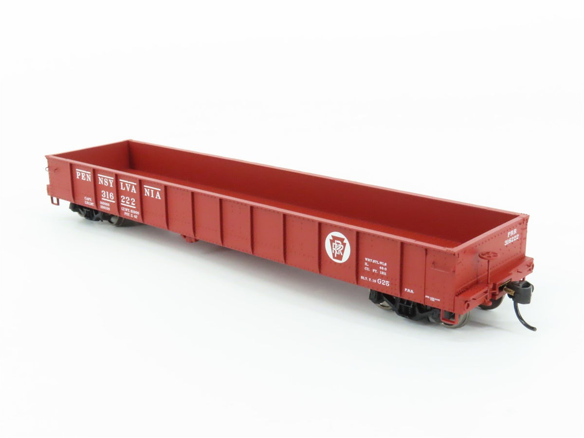 HO Scale Walthers Platinum #932-42358 PRR Pennsylvania 46&#39; USRA Gondola #316222