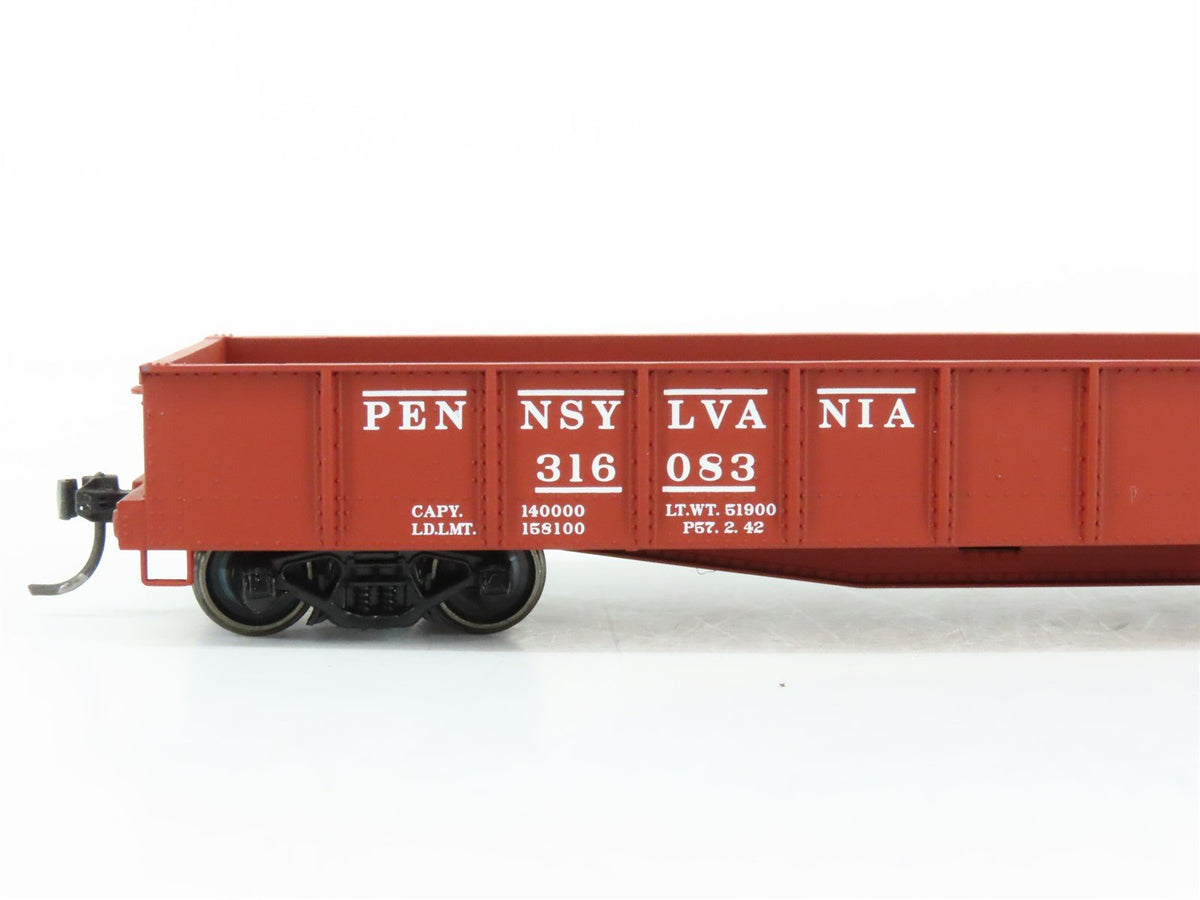 HO Scale Walthers #932-7463 PRR Pennsylvania 46&#39; USRA Gondola #316083